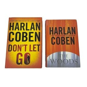 Harlan Coben Books/Novels Lot/2 Hardcover Thriller/Crime/Suspense “Don’t Let Go”